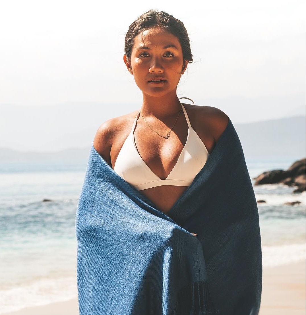 co gai Philippines co ve ngoai giong H'Hen Nie anh 1