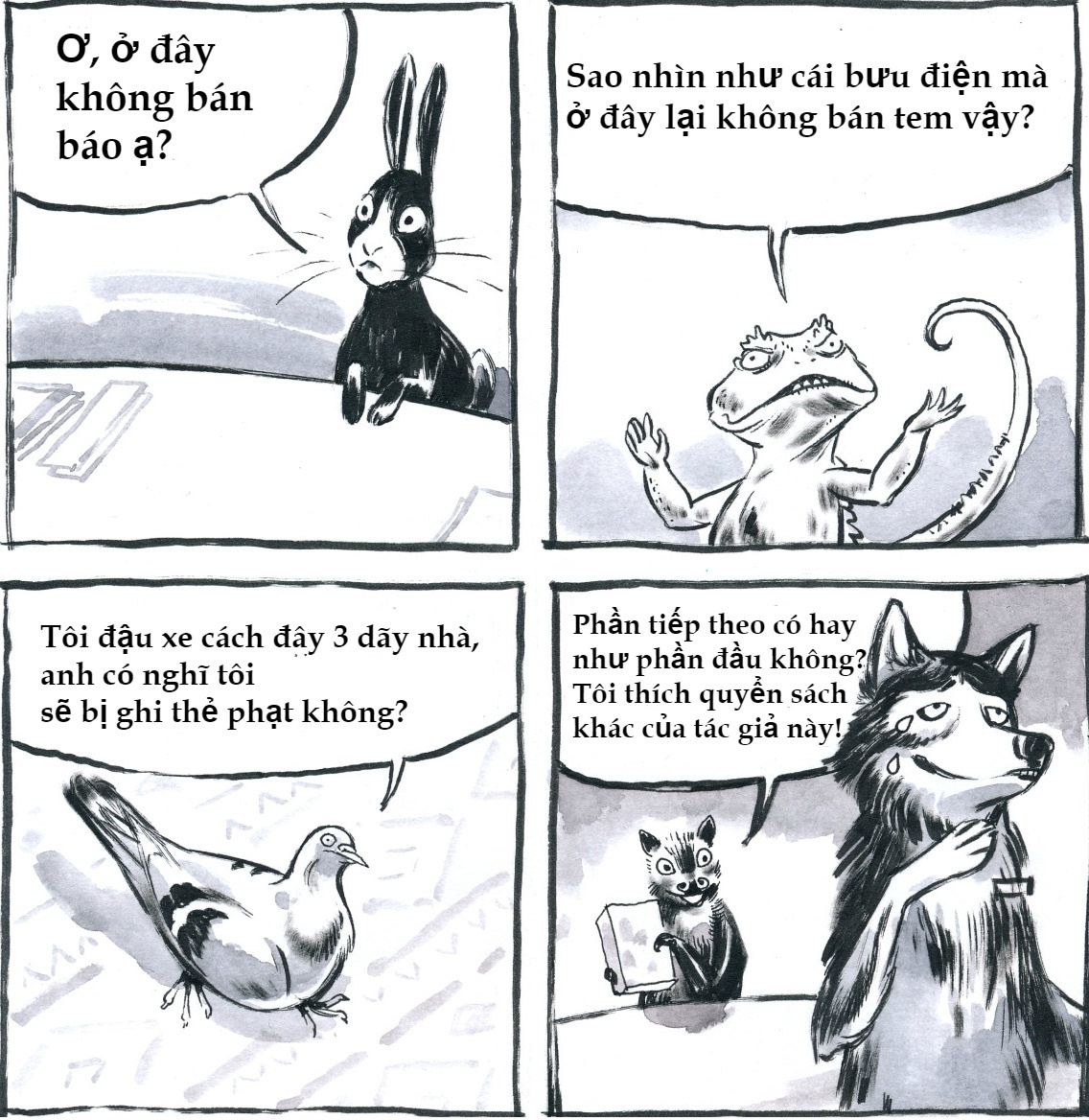 Bo tranh nhung kieu khach hang thuong gap anh 6