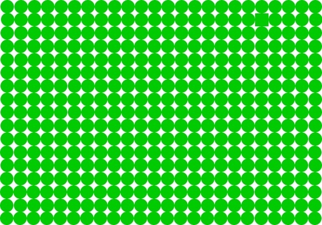 Câu đố tìm hình vuông giữa những hình tròn ảnh 1 Cau do tim hinh vuong giua nhung hinh tron anh 1