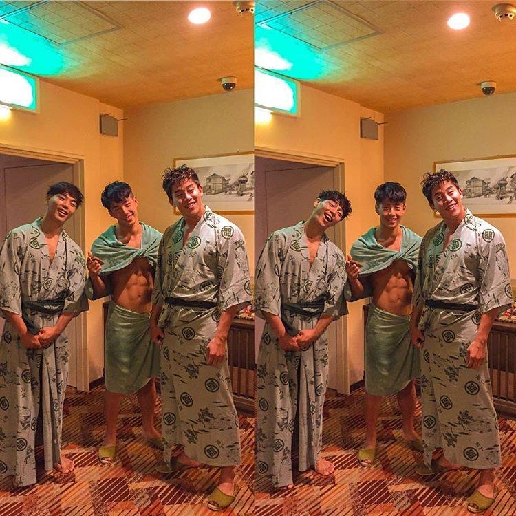 Bo 3 anh chang so huu than hinh 6 mui noi tieng mang xa hoi anh 5