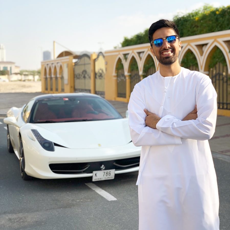 Richkid Dubai so huu dan sieu xe khung anh 1
