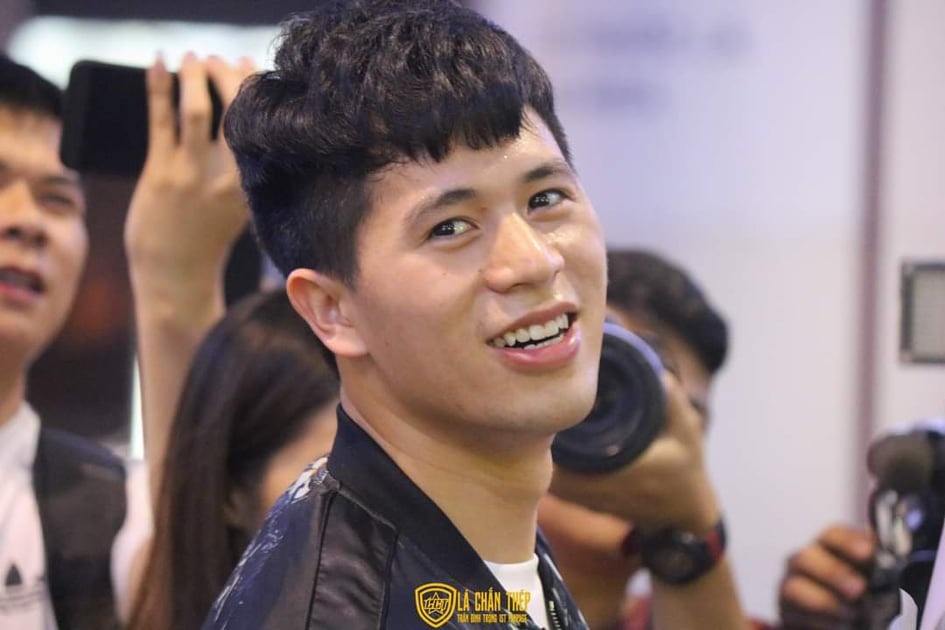 Anh che chao mung Tran Dinh Trong ve nuoc anh 1