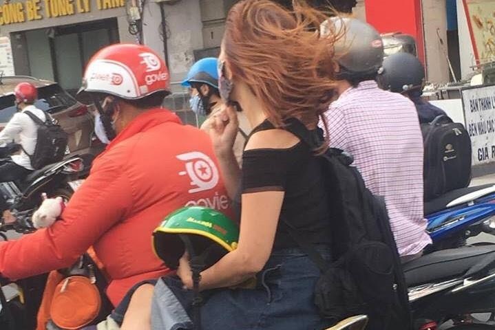 Không đội mũ bảo hiểm ảnh 1 Khong doi mu bao hiem anh 1