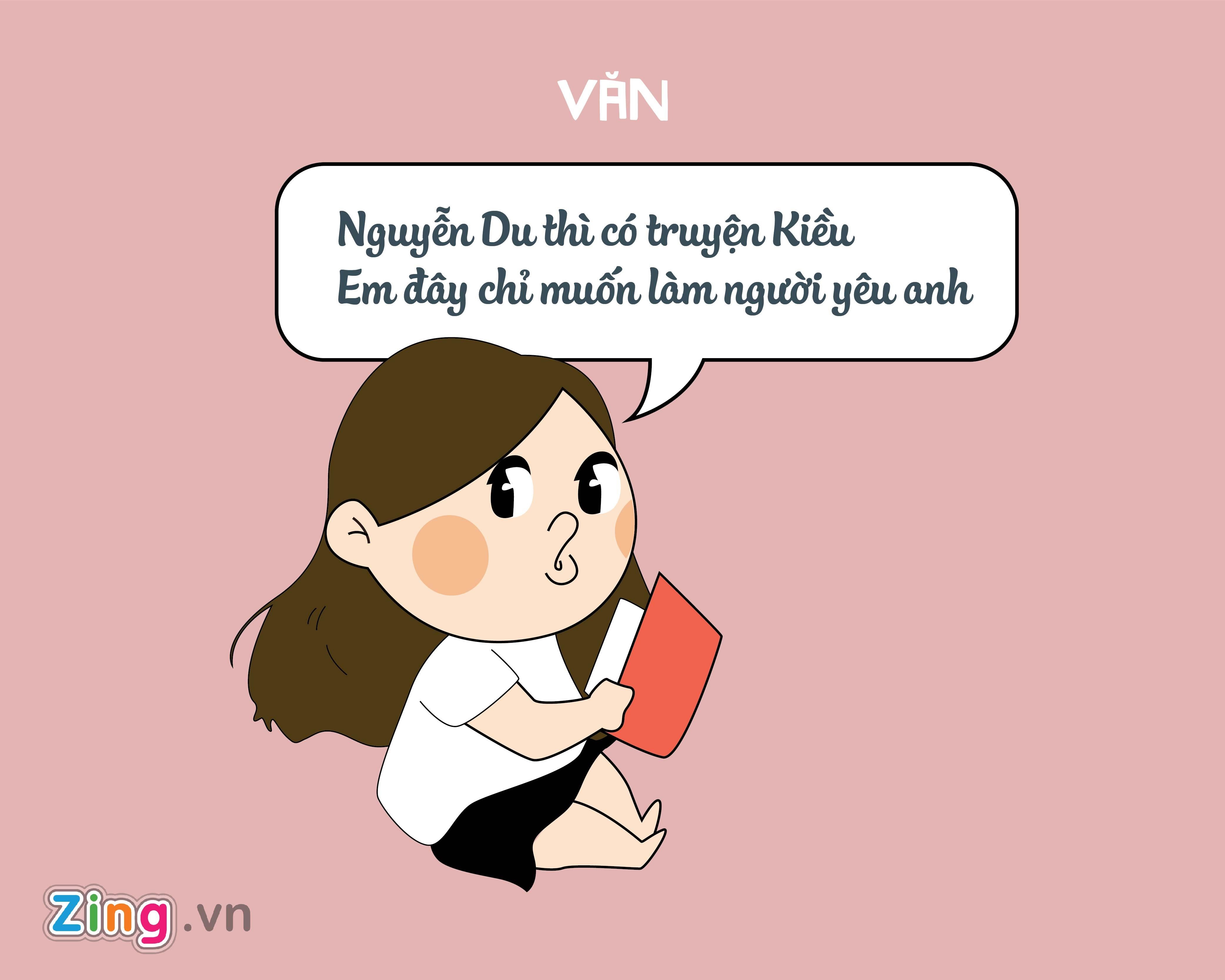 Nhung cau tha thinh theo mon hoc anh 5