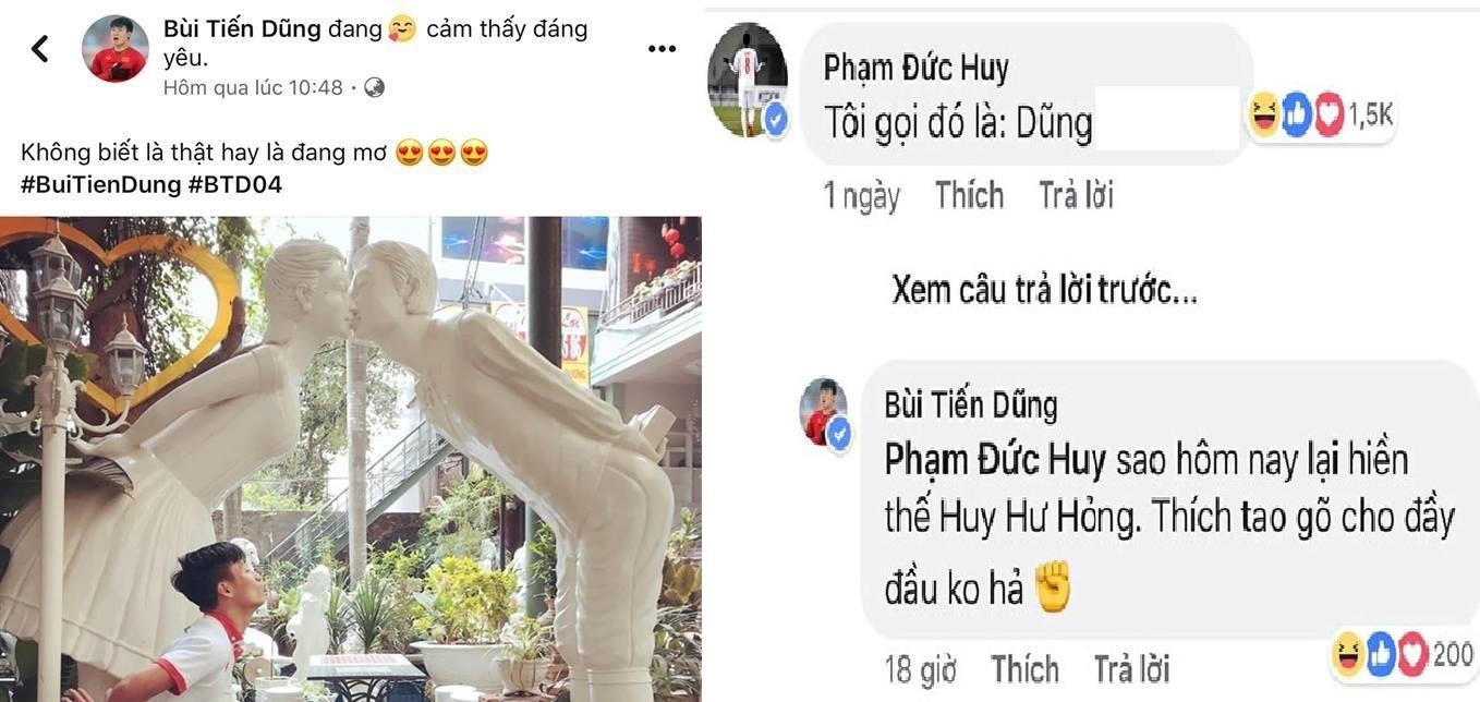 Đức Huy bình luận cục súc trên bài đăng của đồng đội ảnh 7 Duc Huy binh luan cuc suc tren bai dang cua dong doi anh 7