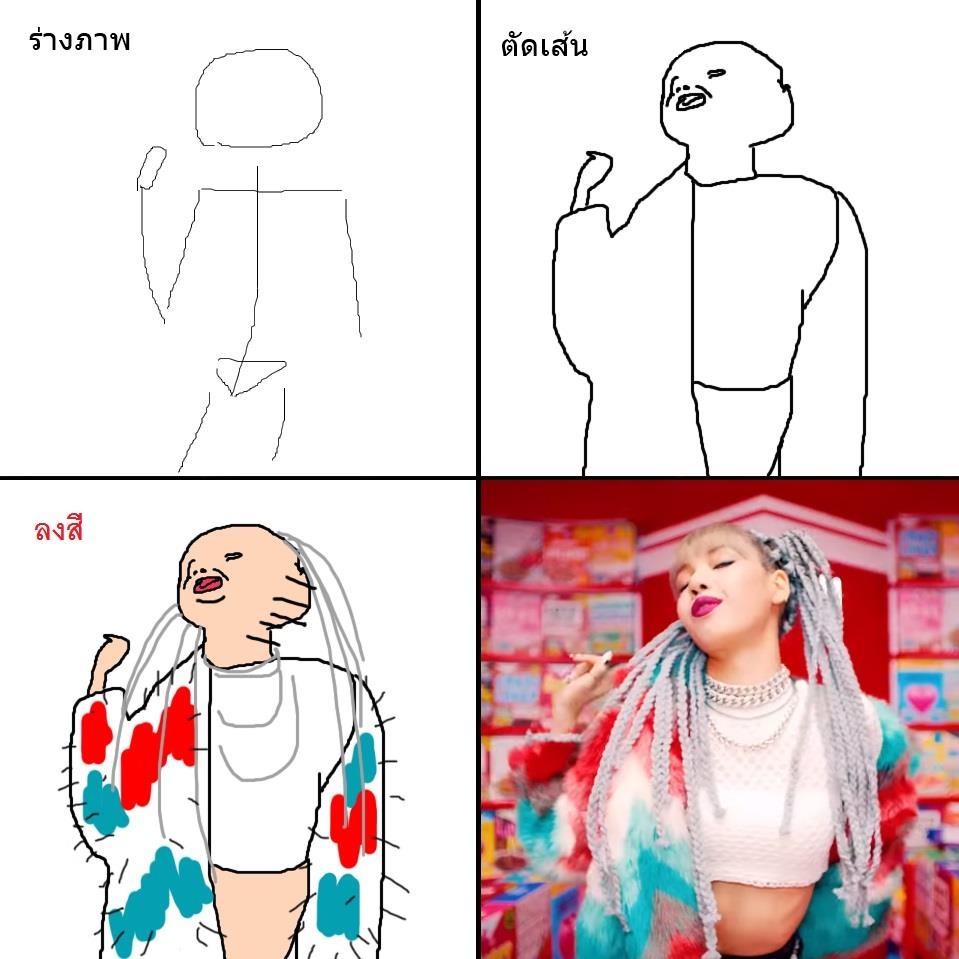 Fan Thai Lan ve tranh dim hang Black Pink anh 2