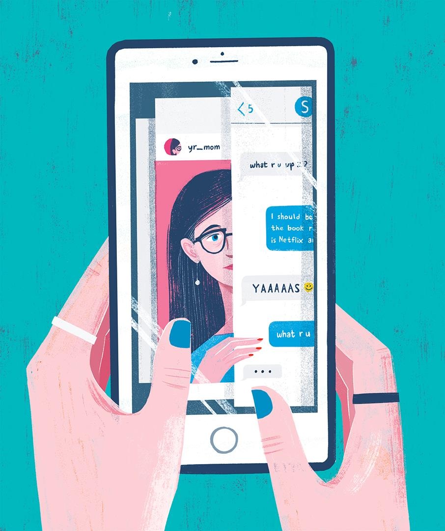 Nguy hiem khi cha me dang anh con len mang xa hoi anh 3