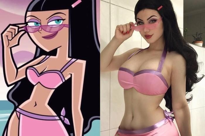 Nhung nu cosplayer nong bong, hoa trang than thai khong thua ban goc hinh anh