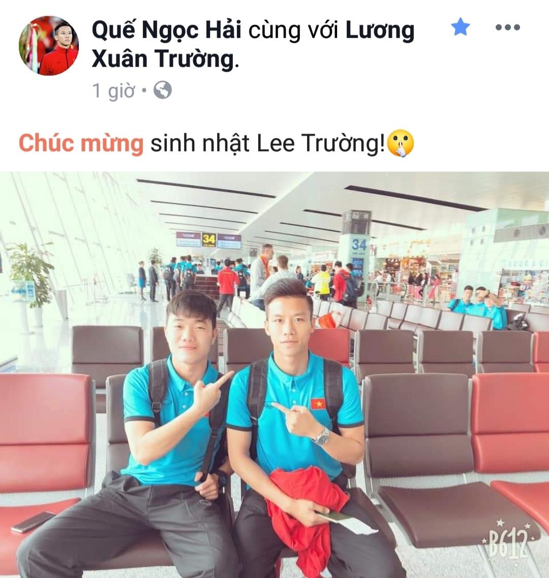 Dong doi chuc mung sinh nhat Luong Xuan Truong anh 2