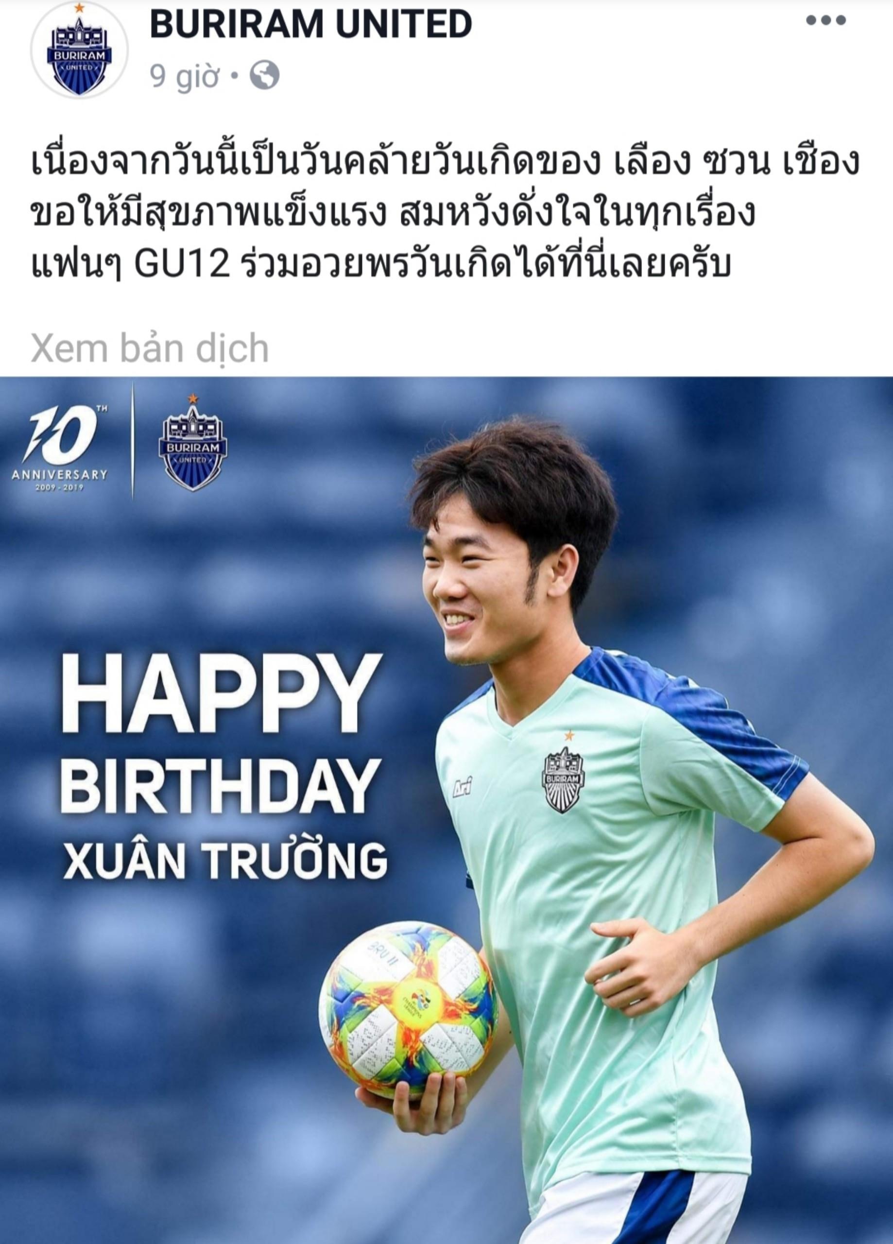 Dong doi chuc mung sinh nhat Luong Xuan Truong anh 4