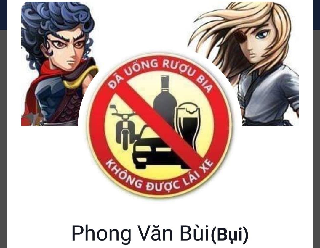 Thay anh dai dien da uong ruou bia thi khong lai xe anh 2