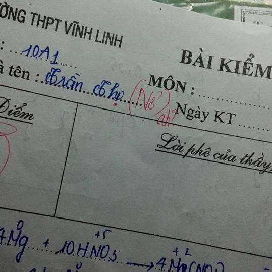 Khi học sinh đi thi mà quên viết tên mình ảnh 5 Khi hoc sinh di thi ma quen viet ten minh anh 5