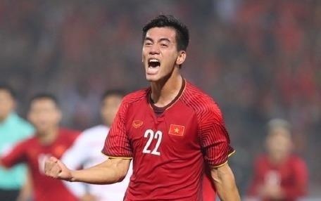 Anh che Tien Linh 'dung con bo Park' sau tran gap U22 Trung Quoc hinh anh