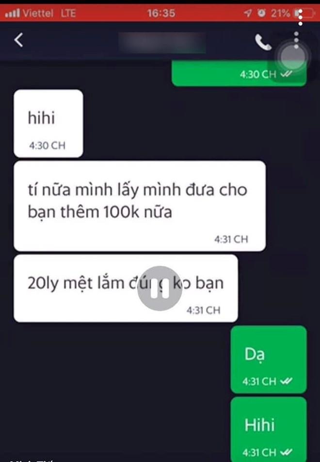 Cô gái bùng 20 ly trà sữa ảnh 2 Co gai bung 20 ly tra sua anh 2