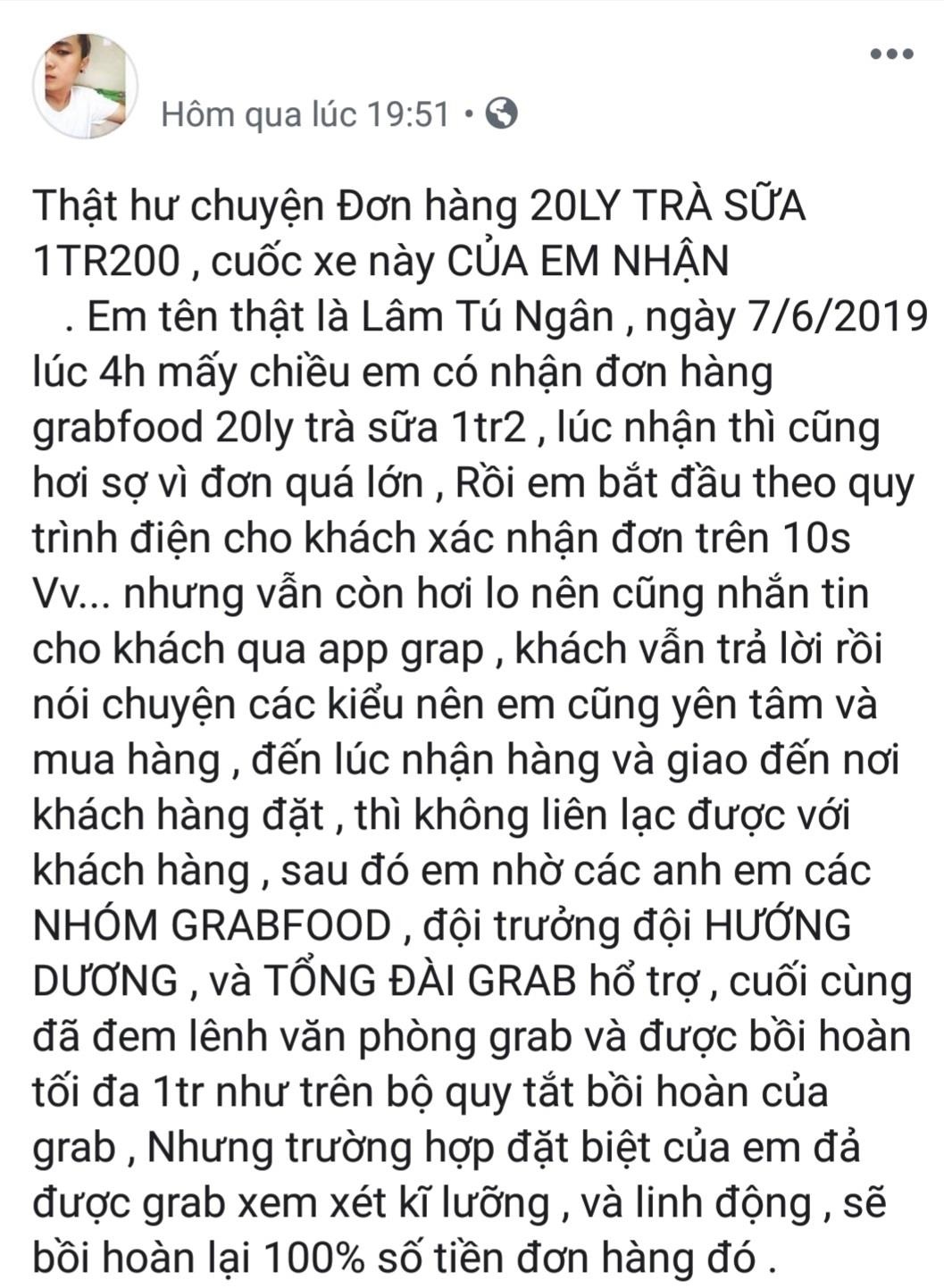 Nữ sinh bùng 20 ly trà sữa ảnh 1 Nu sinh bung 20 ly tra sua anh 1