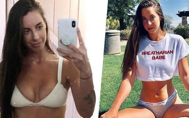 Co gai My gay tranh cai khi tuyen bo nhin an 97 ngay nho 'tap tho' hinh anh