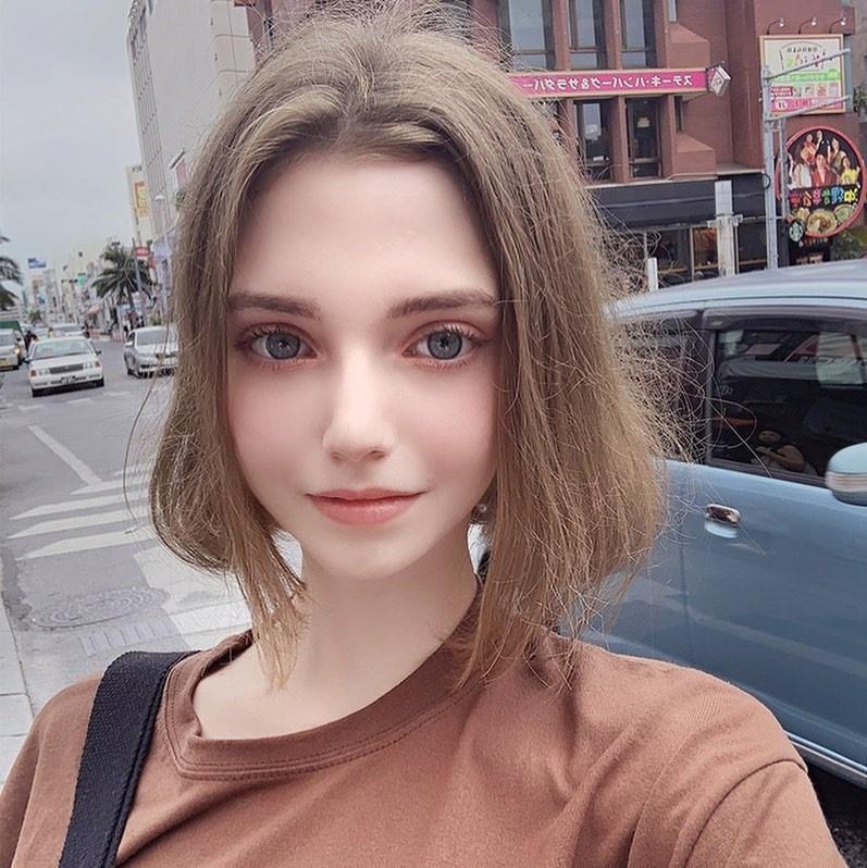 Hot girl Ukraine lam nguoi mau Han Quoc anh 9