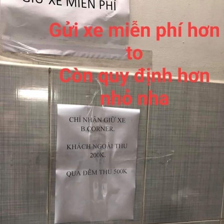 Shop bị tố thu phí gửi xe 200 nghìn  ảnh 1 Shop bi to thu phi gui xe 200 nghin anh 1