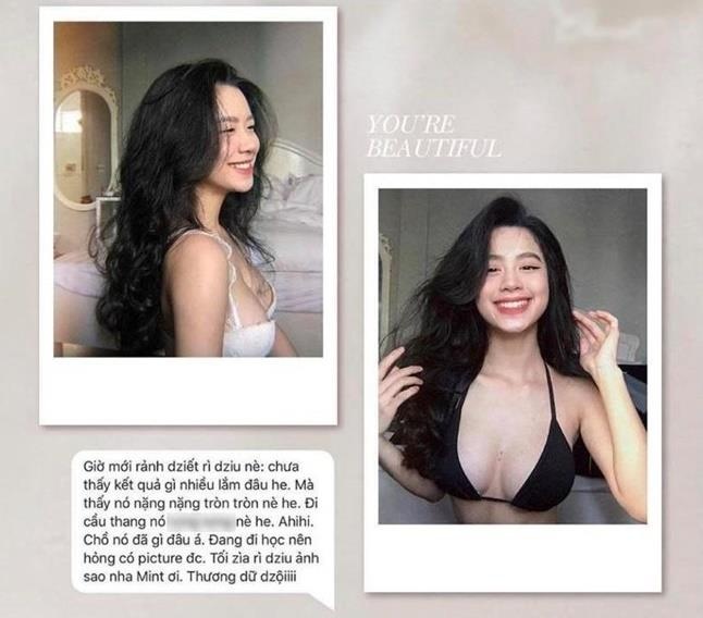 Hot girl bi to ban hang khong co tam anh 1