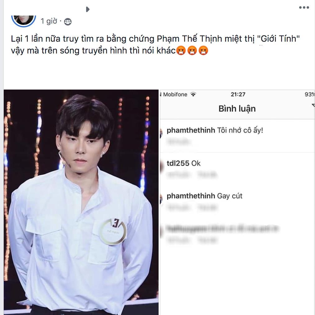 Phạm Thế Thịnh xúc phạm giới tính thứ 3 ảnh 1 Pham The Thinh xuc pham gioi tinh thu 3 anh 1
