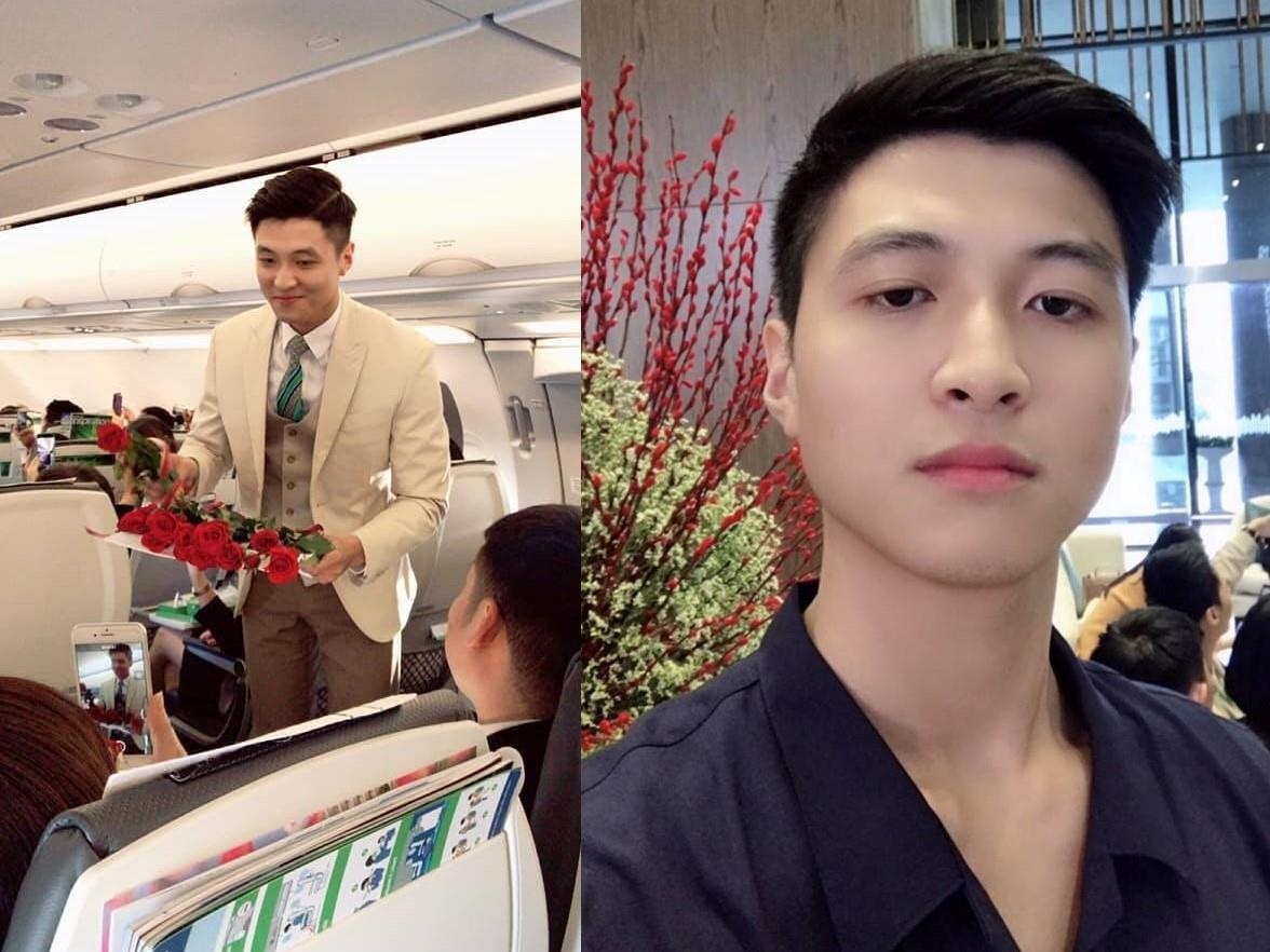 Hot boy tiep vien hang khong anh 1