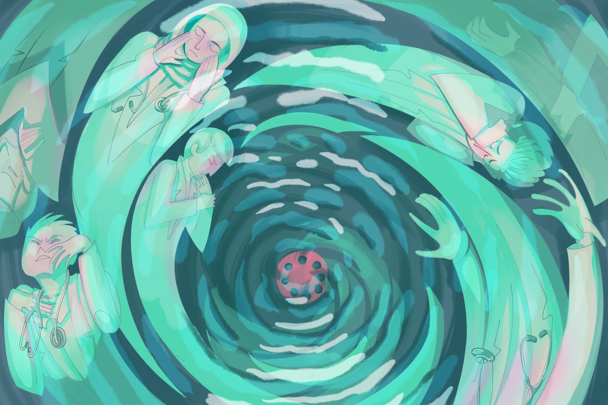 Nguoi tre Thuy Dien nghi viec vi ap luc anh 2