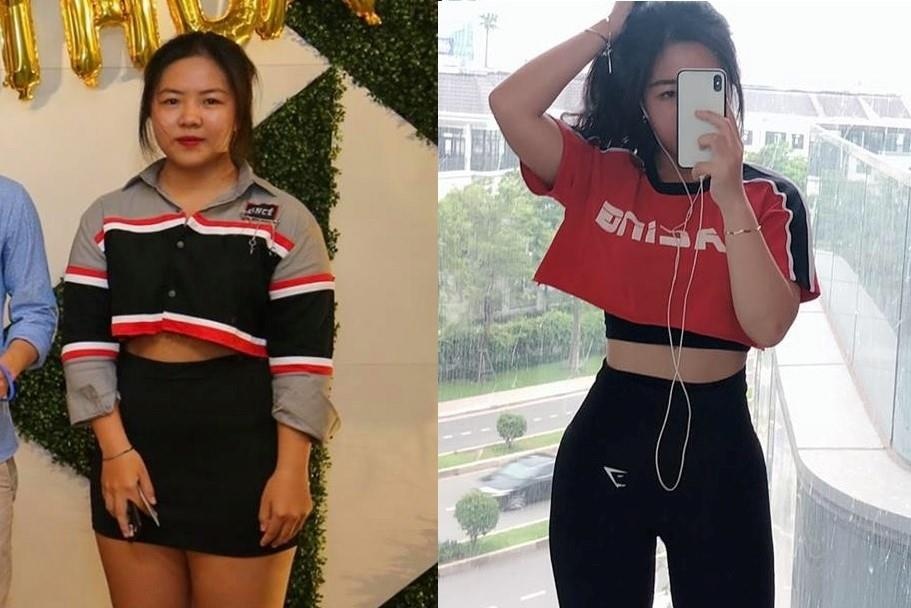 Cô nàng giảm cân thành công ảnh 1 Co nang giam can thanh cong anh 1