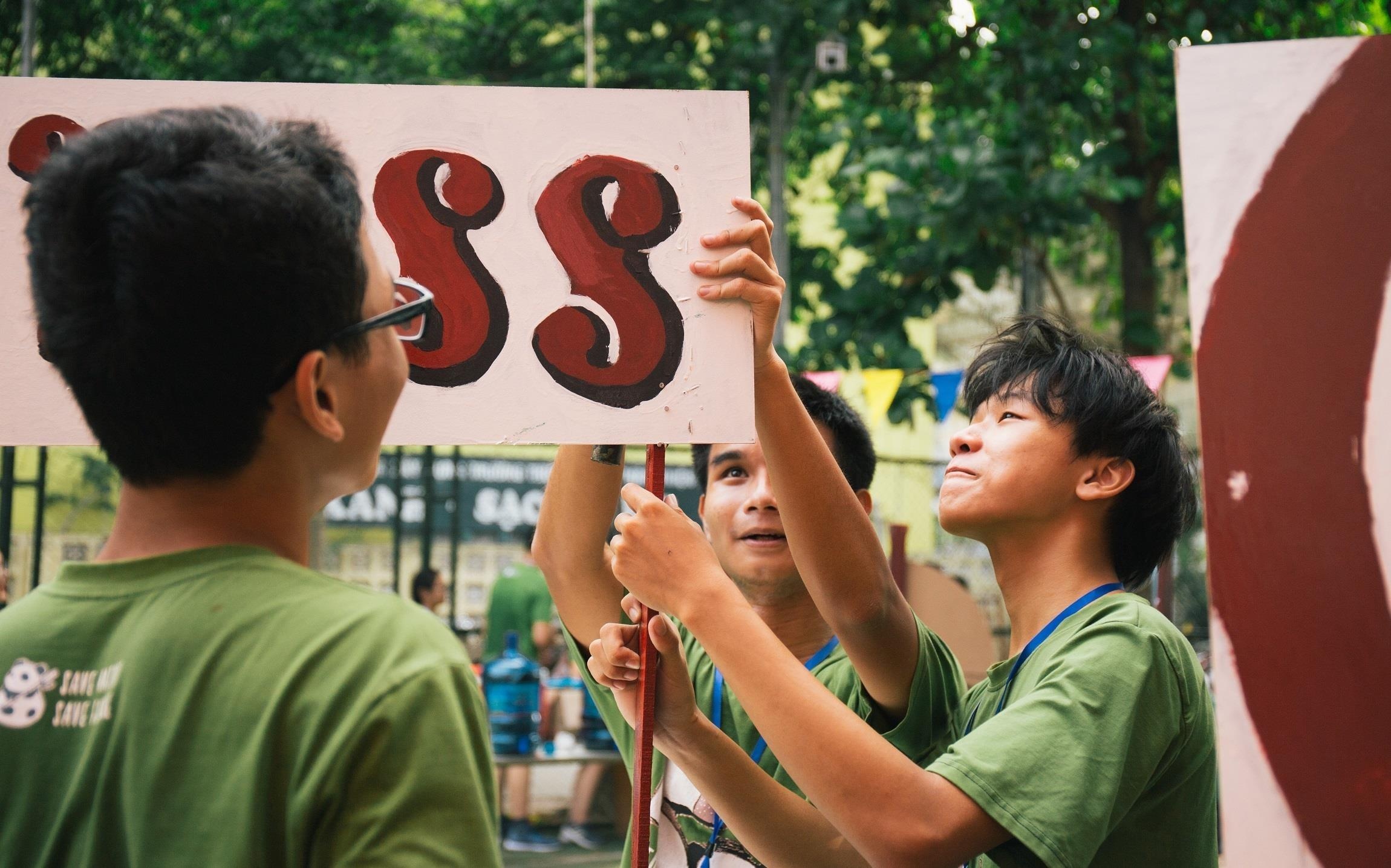 Hoc cach lam giay tai che tai ngay hoi Gio Phe 2019 hinh anh