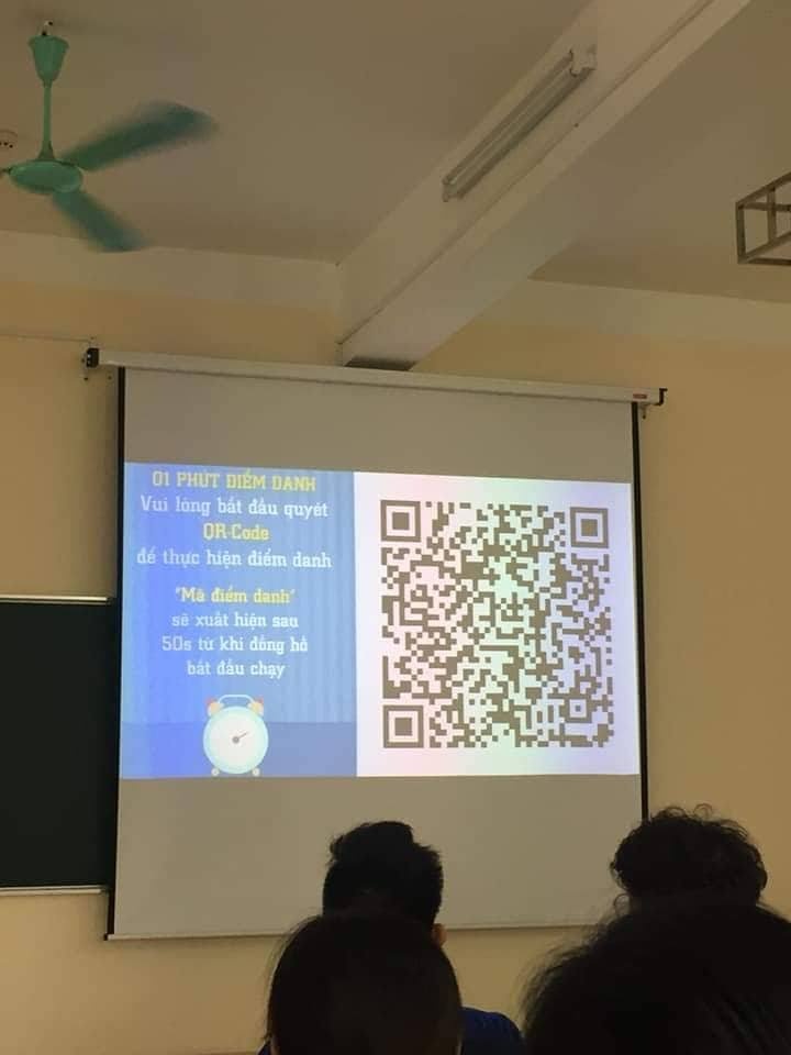 điểm danh bằng quét mã QR ảnh 2 diem danh bang quet ma QR anh 2