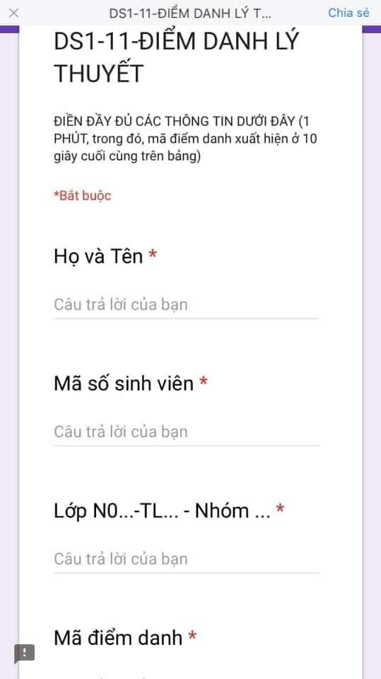 điểm danh bằng quét mã QR ảnh 3 diem danh bang quet ma QR anh 3