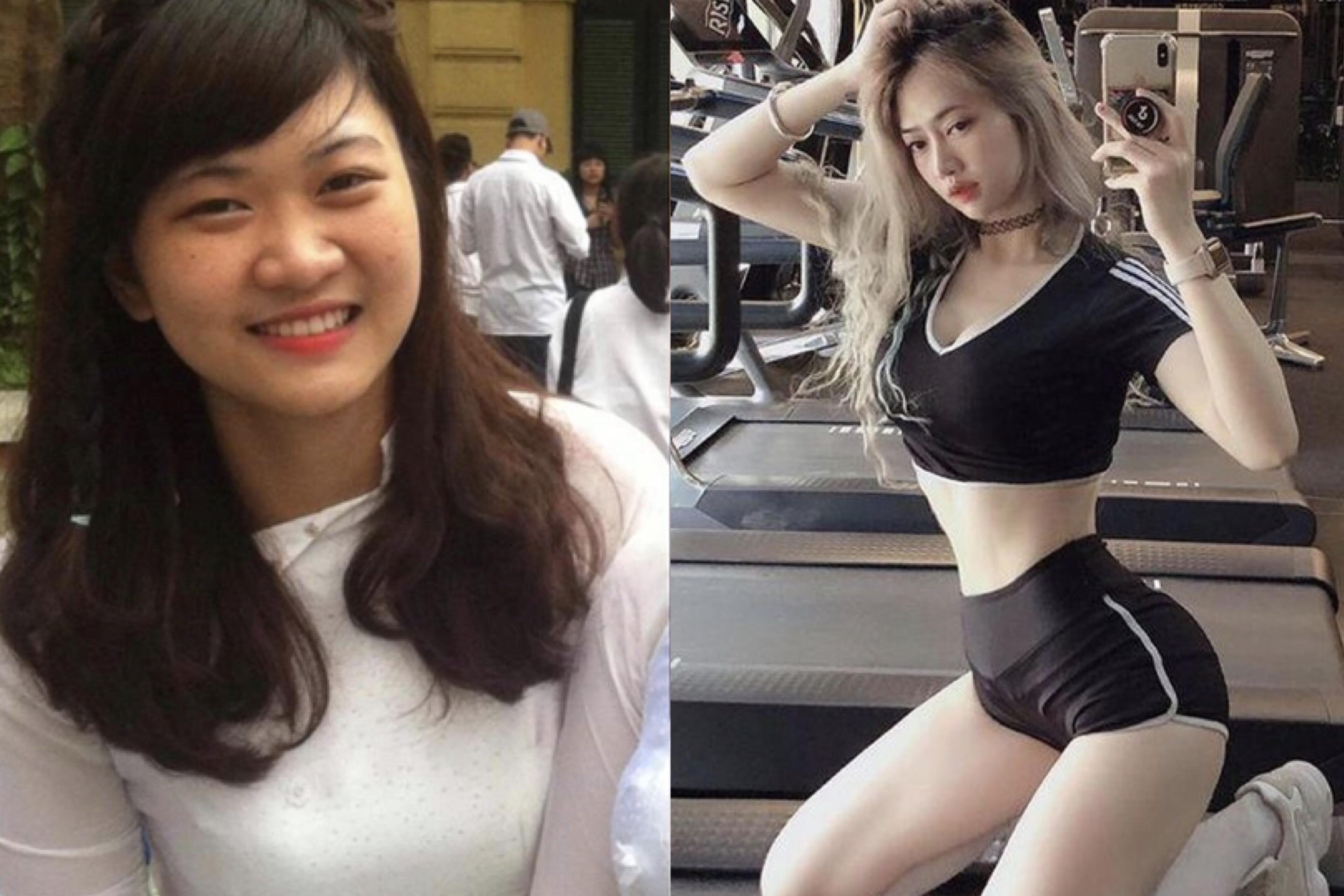 Nhung co gai chung minh cach lot xac nhanh nhat la giam can hinh anh