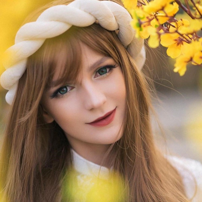 Hot girl Dong Au muon o lai Viet Nam anh 3