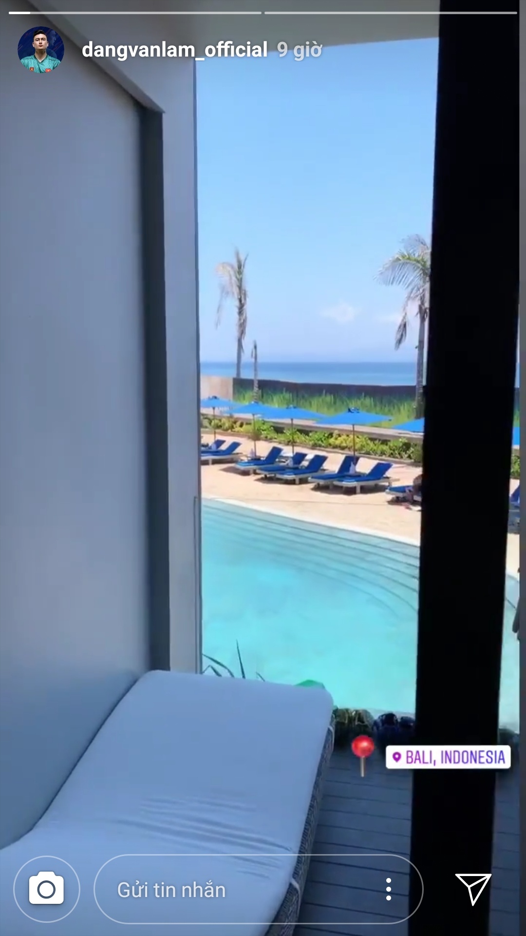 Cầu thủ tuyển Việt Nam ở Bali ảnh 1 Cau thu tuyen Viet Nam o Bali anh 1