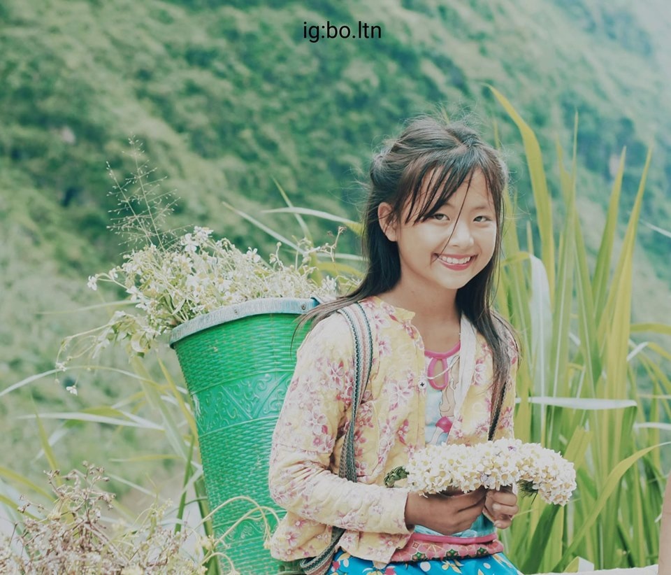 Em gái bán hoa ở Hà Giang ảnh 4 Em gai ban hoa o Ha Giang anh 4