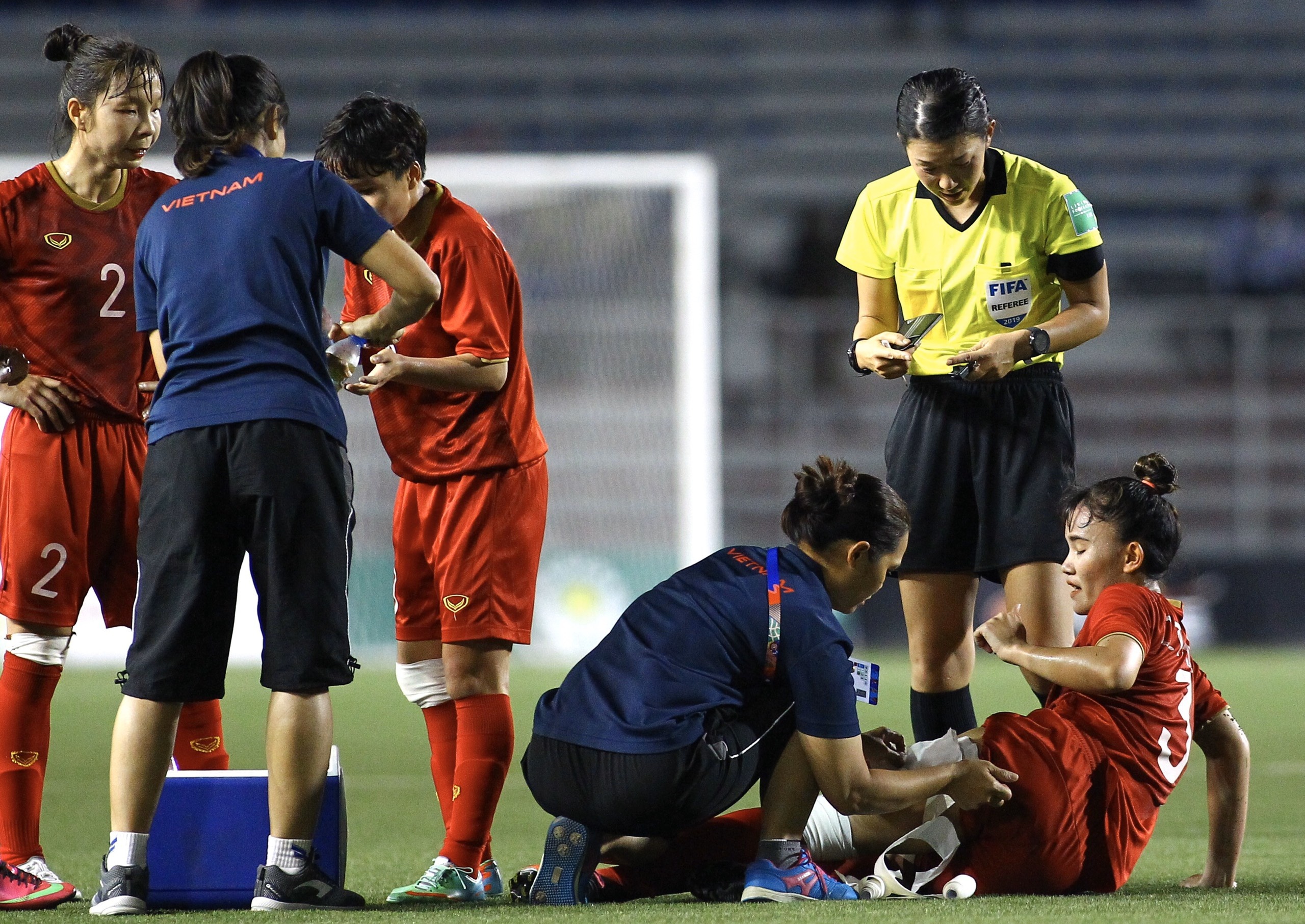 tuyển nữ vô địch sea games ảnh 2 tuyen nu vo dich sea games anh 2