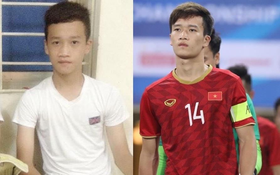 Anh Hoang Duc, Quang Hai va cac cau thu U22 thoi ngo tau hinh anh