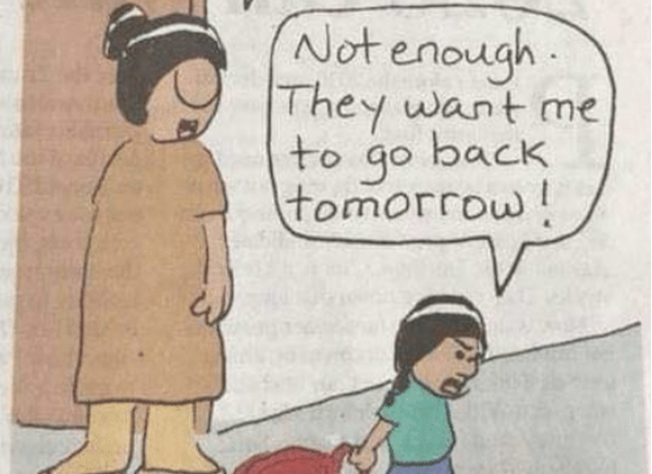 Nguon goc meme 2 me con dang gay sot tren mang hinh anh