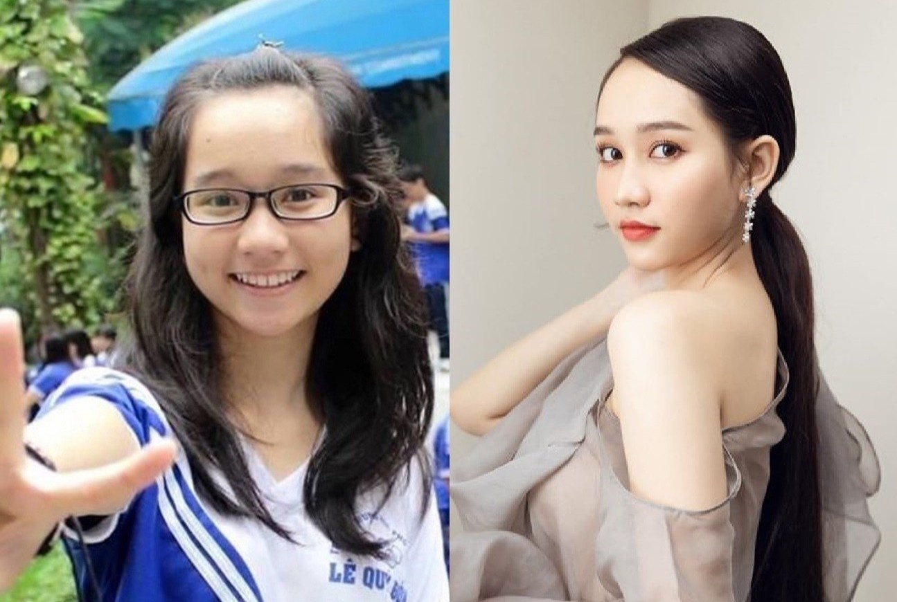 Ngoai hinh gian di thoi di hoc cua Truc Anh 'Mat biec' va cac hot girl hinh anh