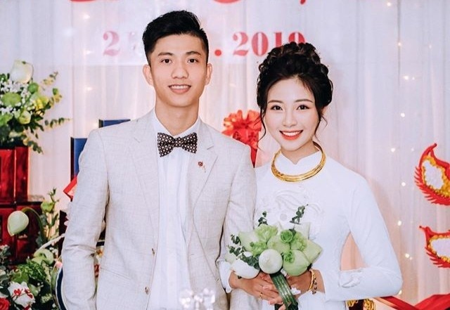 Vo Phan Van Duc khoe mat con, tiet lo giam 10 kg sau ket hon hinh anh