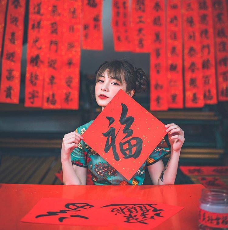 Hot girl lai Au A anh 9