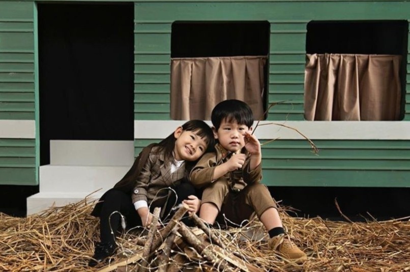 Cap dai uy, nu thua ke cua 'Ha canh noi anh' phien ban nhi hinh anh