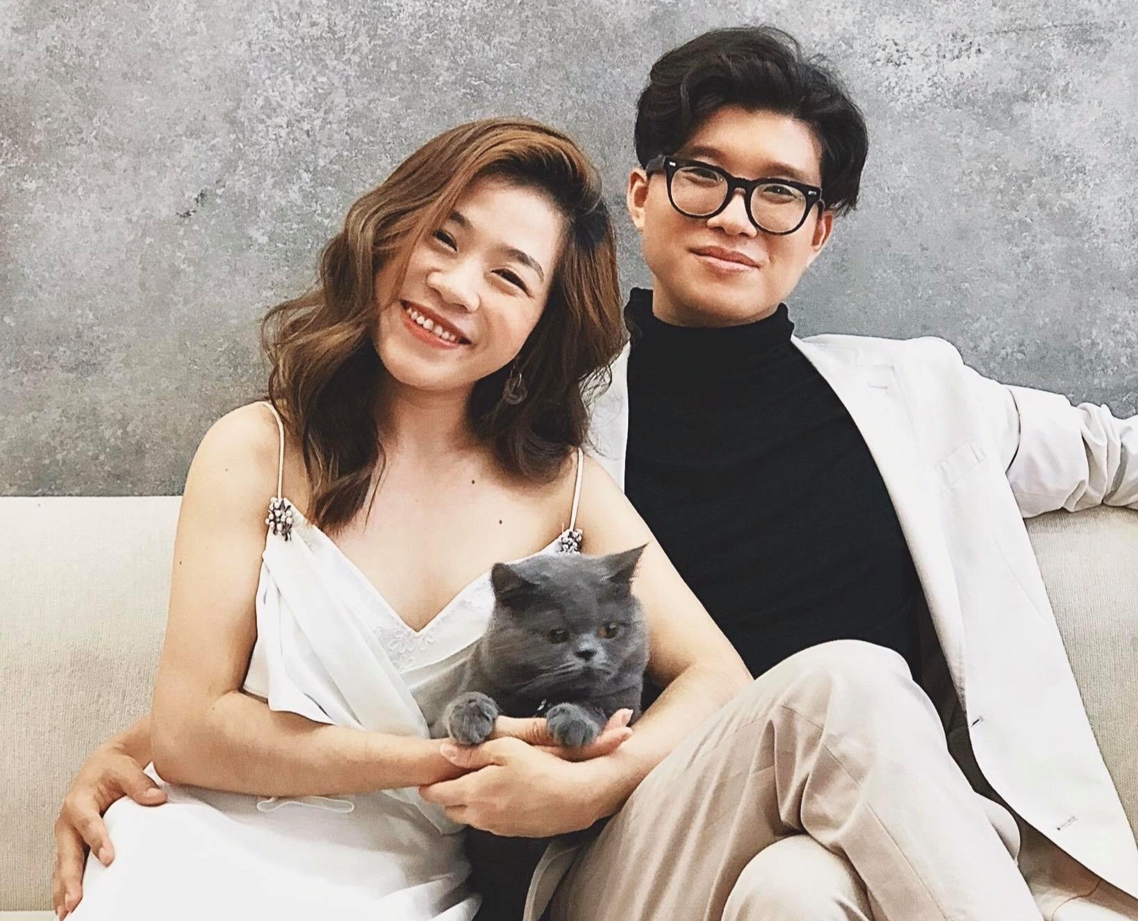 Vo Viet khoe chong Han 'nang dang cap lam viec nha' nho cach ly xa hoi hinh anh