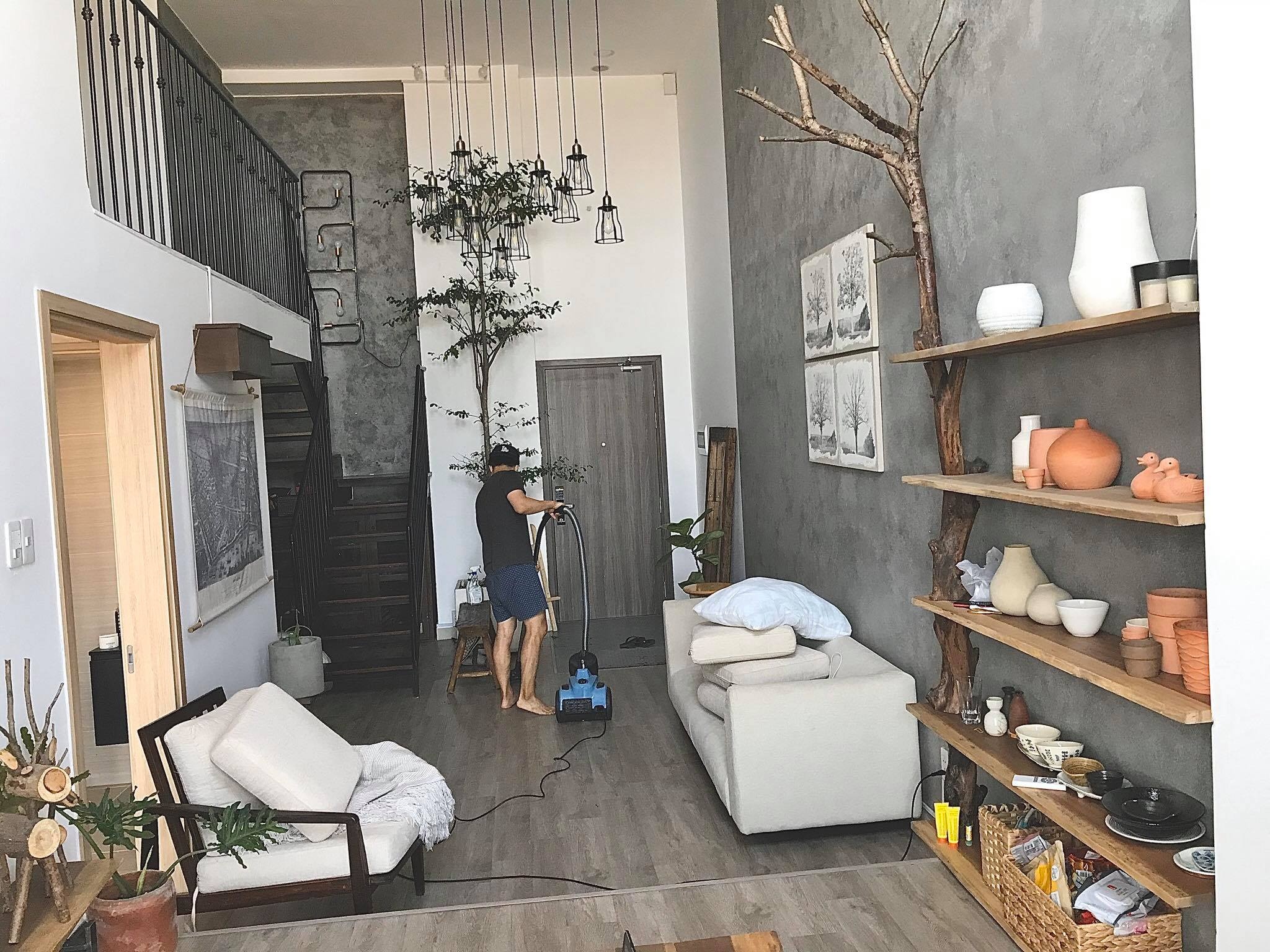 vợ khoe chồng Hàn dọn nhà ảnh 1 vo khoe chong Han don nha anh 1