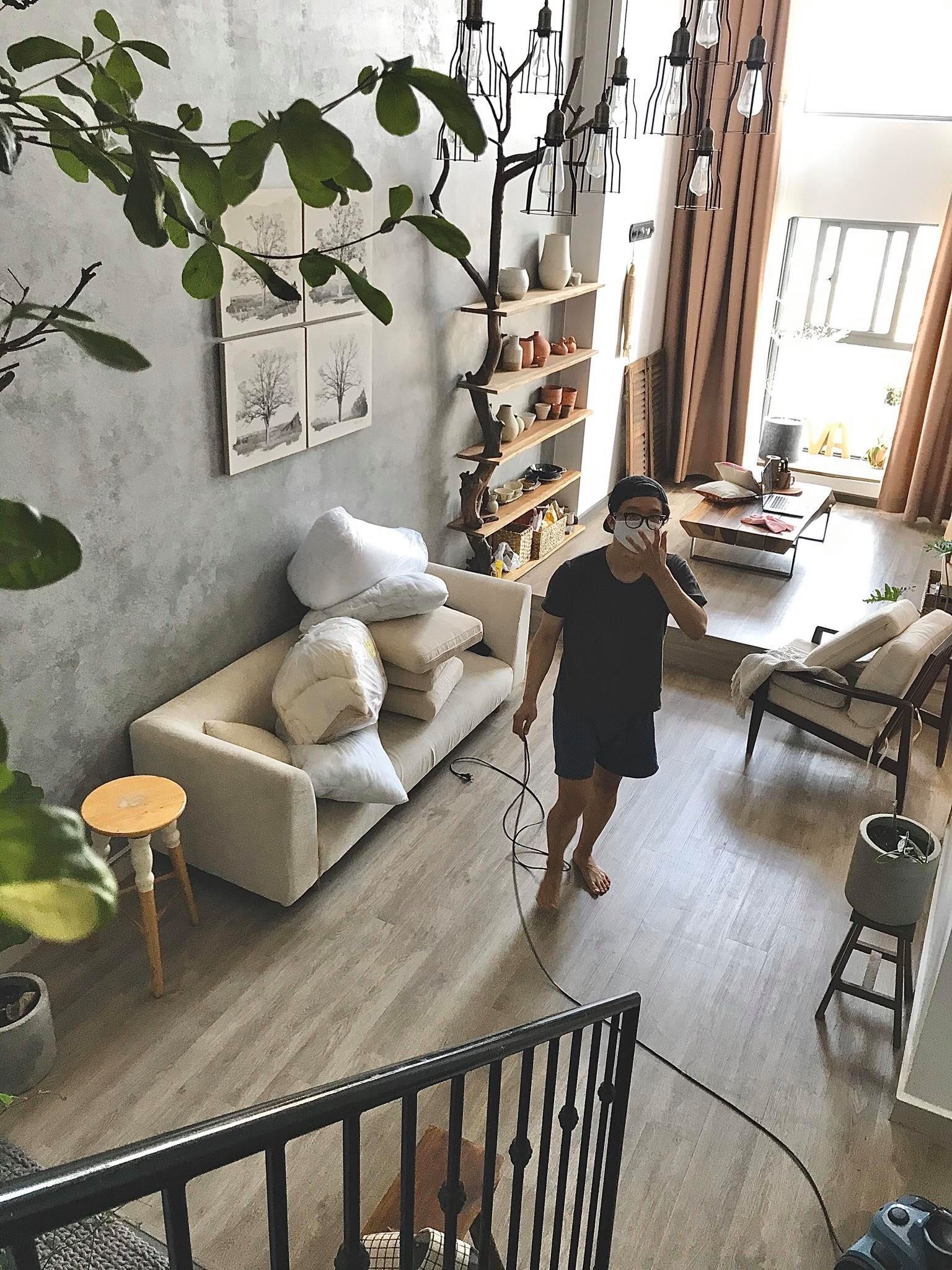 vợ khoe chồng Hàn dọn nhà ảnh 2 vo khoe chong Han don nha anh 2