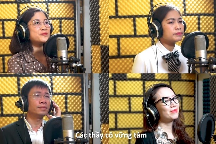 Giang vien truong Bao quay MV 'Thoi Co Vy' tang sinh vien hinh anh