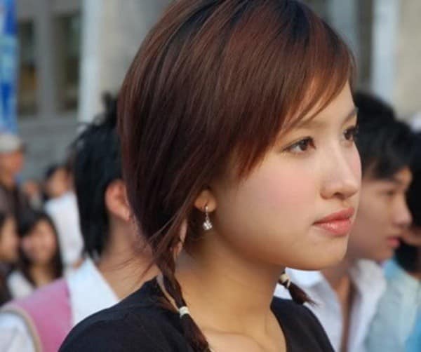 hot girl doi dau anh 8