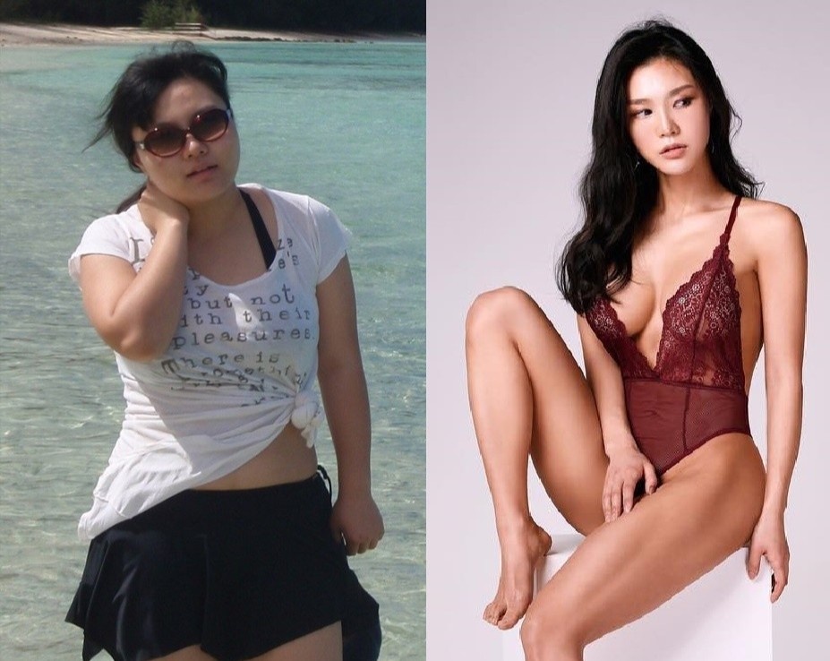 Giam can thanh cong, nu nhan vien van phong thanh nguoi mau noi tieng hinh anh