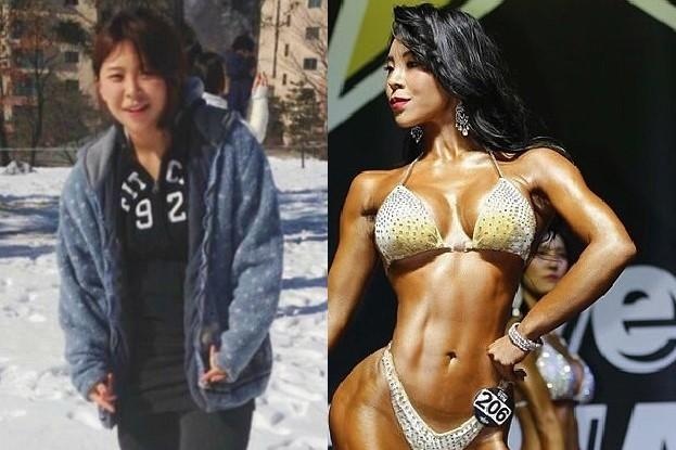 Co gai tung kho so vi beo phi tro thanh nguoi mau, HLV the hinh hinh anh