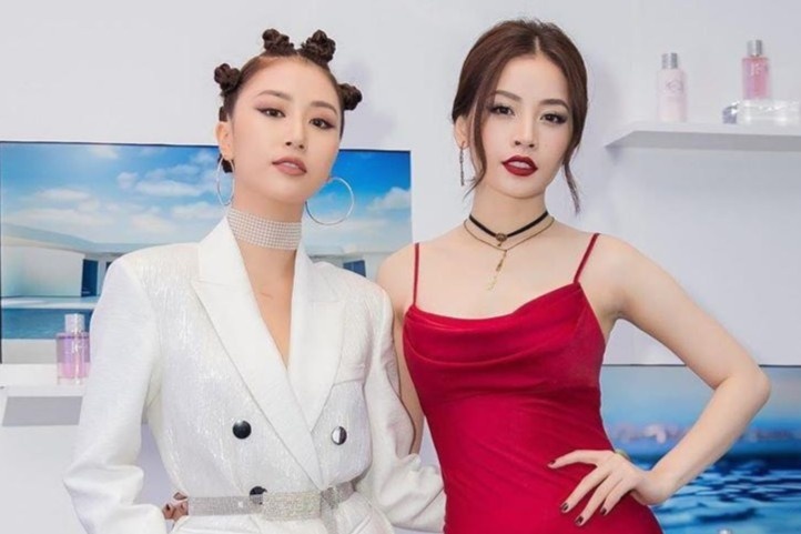 Chi Pu va Quynh Anh Shyn than nhu chi em truoc khi bi don nghi choi hinh anh