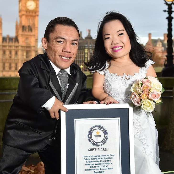 Vợ chồng nhỏ nhất thế giới ảnh 1 Vo chong nho nhat the gioi anh 1